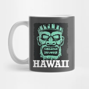 Hawaii Tiki (with White Lettering) Mug